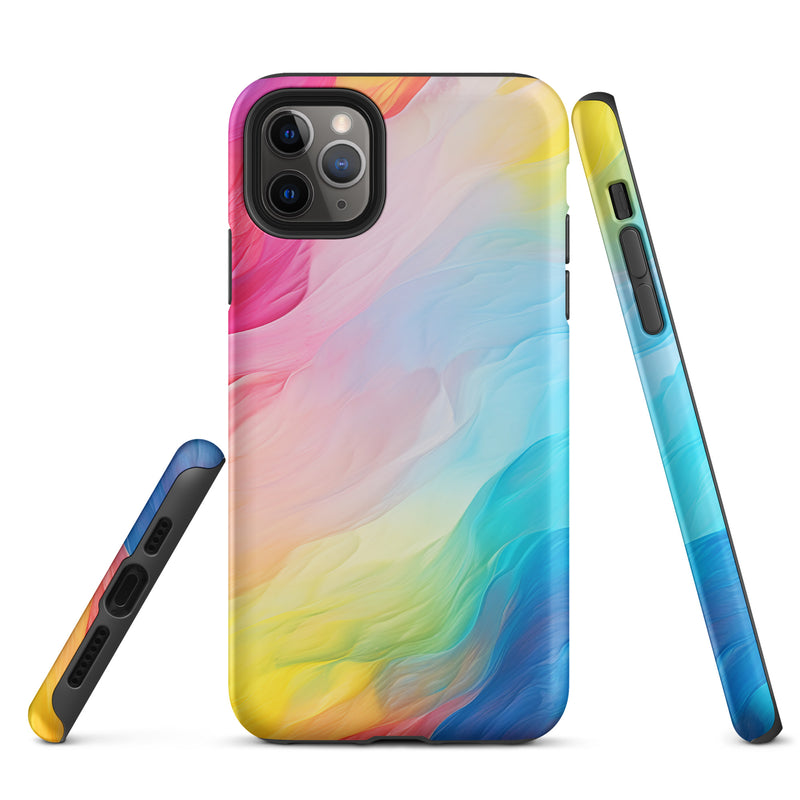 Load image into Gallery viewer, Pride Painting iPhone Case Hardshell 3D Wrap Thermal CREATIVETECH