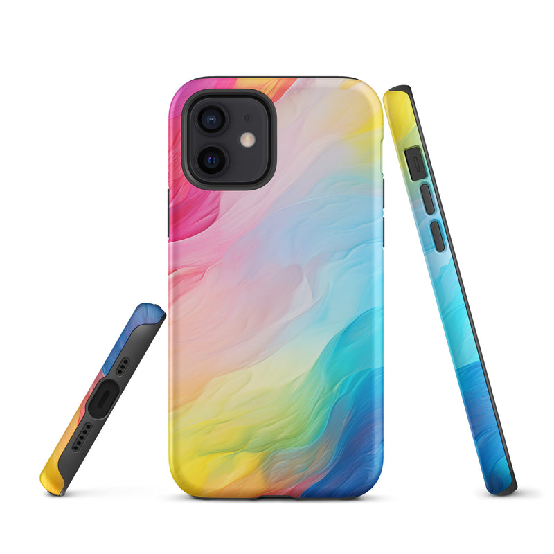 Load image into Gallery viewer, Pride Painting iPhone Case Hardshell 3D Wrap Thermal CREATIVETECH