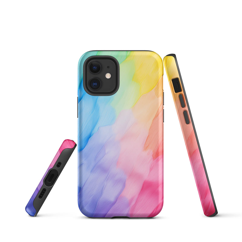 Load image into Gallery viewer, Pride Painted Polish iPhone Case Hardshell 3D Wrap Thermal CREATIVETECH
