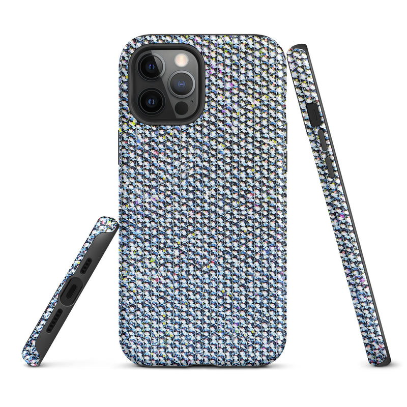 Load image into Gallery viewer, Diamonds iPhone Case Hardshell 3D Wrap Thermal CREATIVETECH
