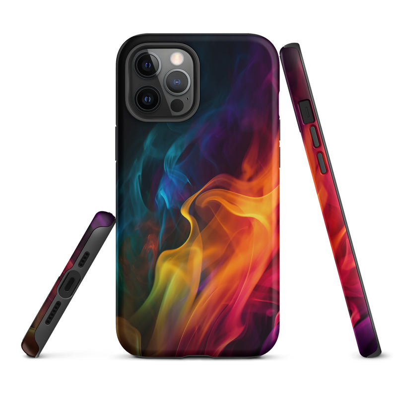 Load image into Gallery viewer, Pride Fire iPhone Case Hardshell 3D Wrap Thermal CREATIVETECH
