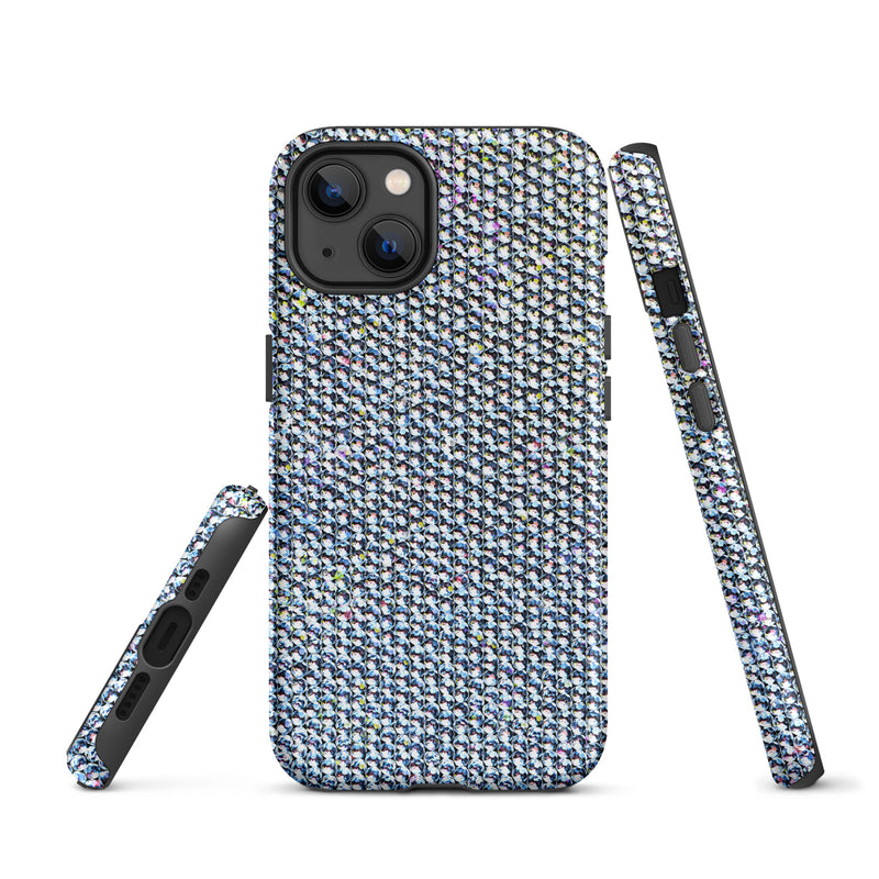 Load image into Gallery viewer, Diamonds iPhone Case Hardshell 3D Wrap Thermal CREATIVETECH