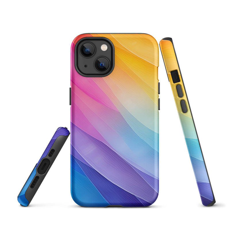 Load image into Gallery viewer, Pride Flag iPhone Case Hardshell 3D Wrap Thermal CREATIVETECH
