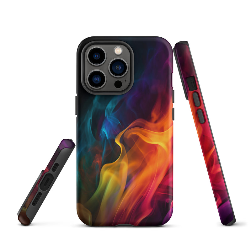 Load image into Gallery viewer, Pride Fire iPhone Case Hardshell 3D Wrap Thermal CREATIVETECH
