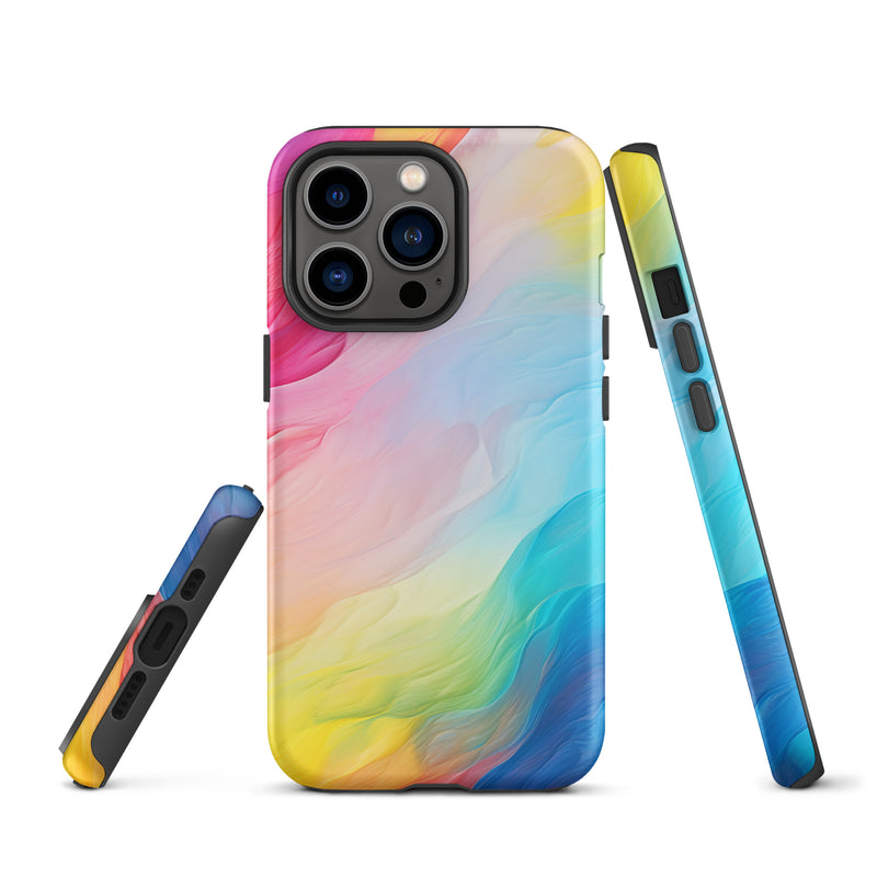 Load image into Gallery viewer, Pride Painting iPhone Case Hardshell 3D Wrap Thermal CREATIVETECH