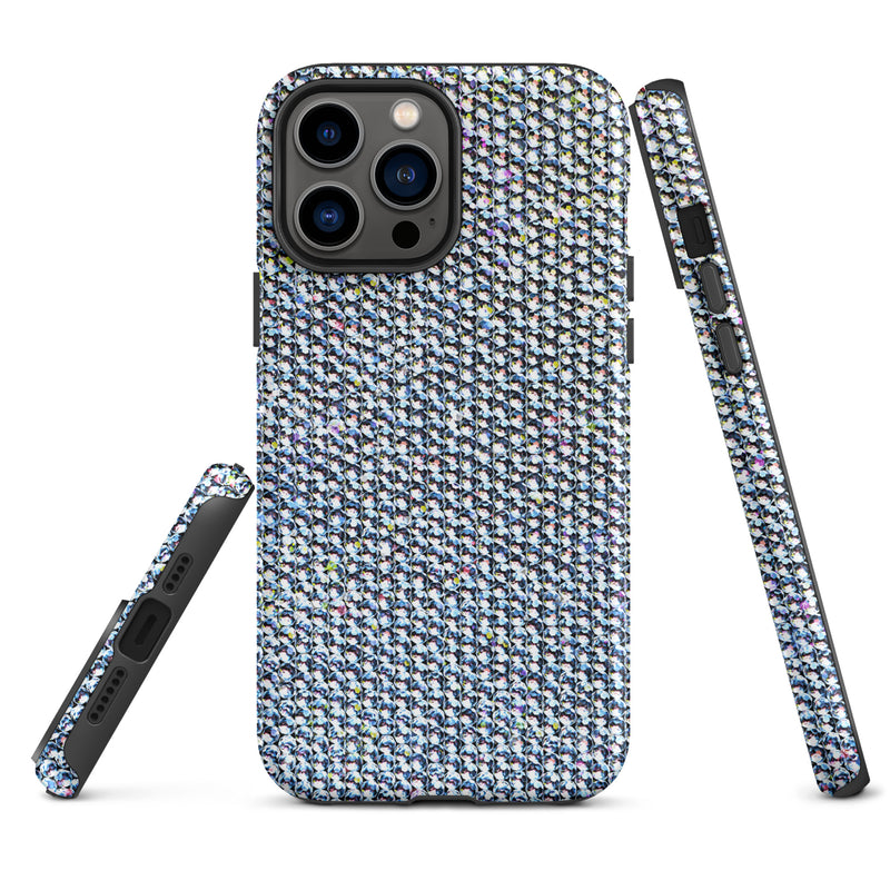 Load image into Gallery viewer, Diamonds iPhone Case Hardshell 3D Wrap Thermal CREATIVETECH