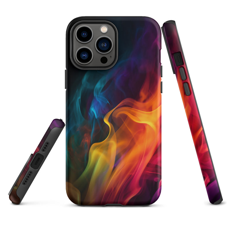 Load image into Gallery viewer, Pride Fire iPhone Case Hardshell 3D Wrap Thermal CREATIVETECH
