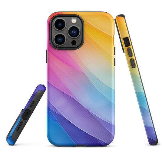 Pride Flag iPhone Case Hardshell 3D Wrap Thermal CREATIVETECH