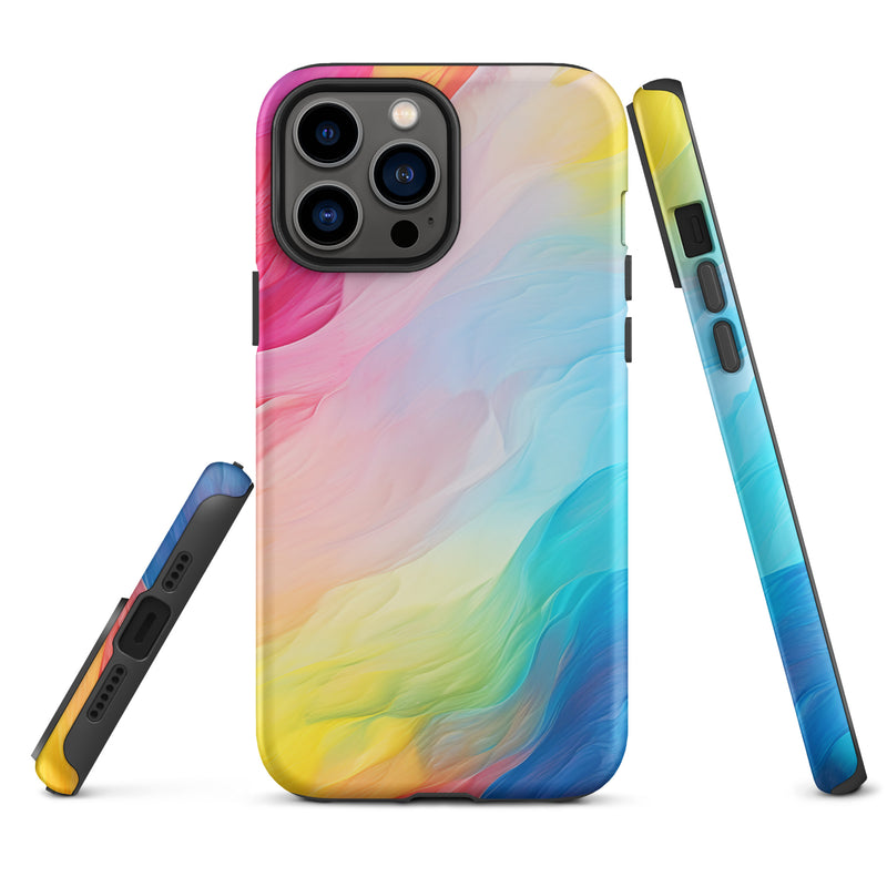 Load image into Gallery viewer, Pride Painting iPhone Case Hardshell 3D Wrap Thermal CREATIVETECH
