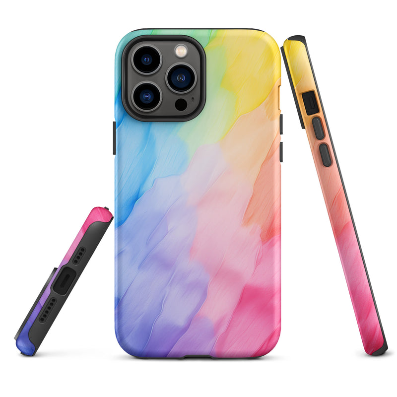 Load image into Gallery viewer, Pride Painted Polish iPhone Case Hardshell 3D Wrap Thermal CREATIVETECH