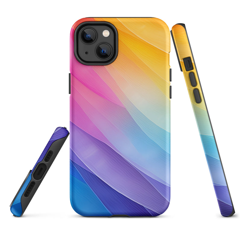 Load image into Gallery viewer, Pride Flag iPhone Case Hardshell 3D Wrap Thermal CREATIVETECH
