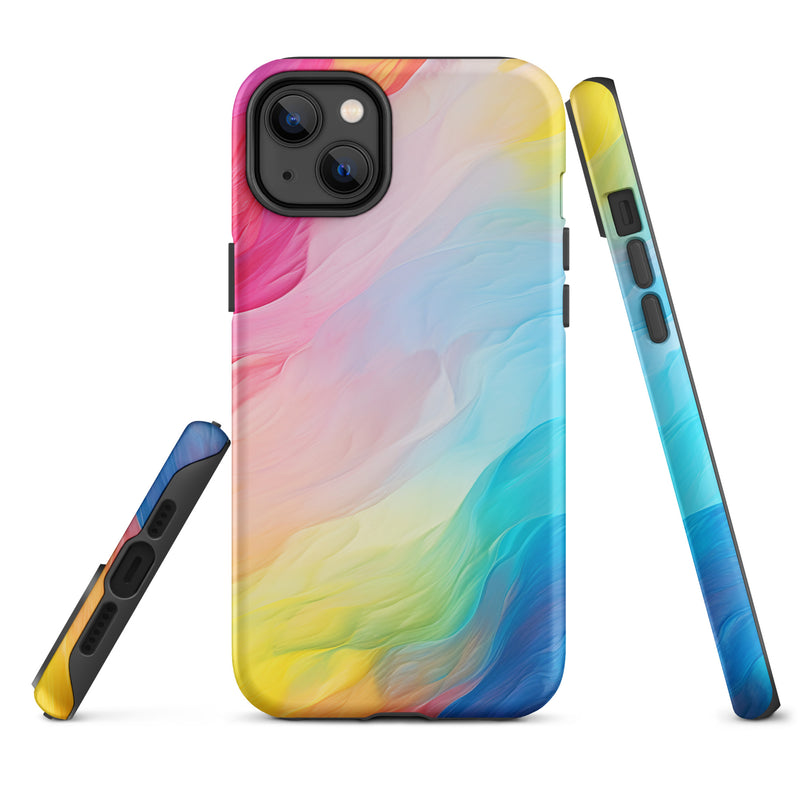 Load image into Gallery viewer, Pride Painting iPhone Case Hardshell 3D Wrap Thermal CREATIVETECH