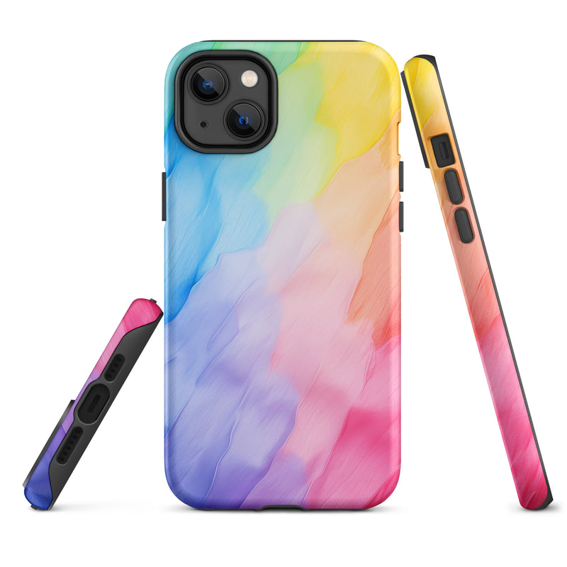 Load image into Gallery viewer, Pride Painted Polish iPhone Case Hardshell 3D Wrap Thermal CREATIVETECH
