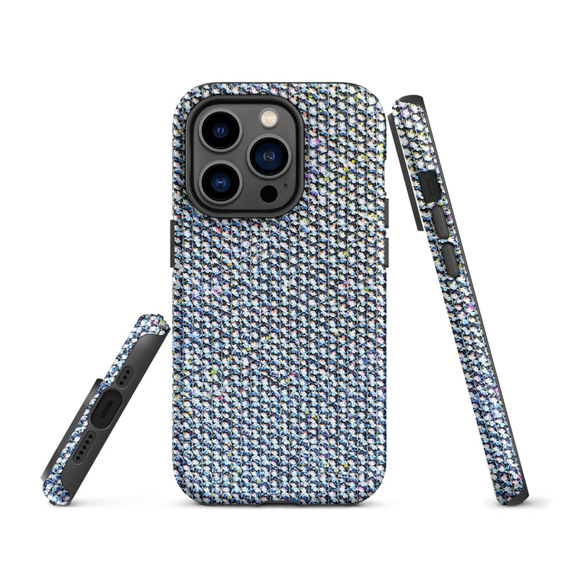 Load image into Gallery viewer, Diamonds iPhone Case Hardshell 3D Wrap Thermal CREATIVETECH