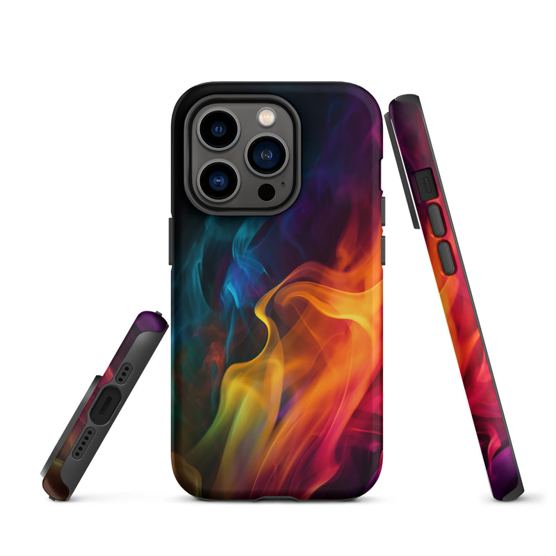 Load image into Gallery viewer, Pride Fire iPhone Case Hardshell 3D Wrap Thermal CREATIVETECH