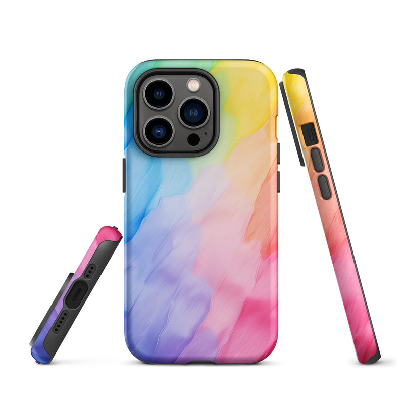Load image into Gallery viewer, Pride Painted Polish iPhone Case Hardshell 3D Wrap Thermal CREATIVETECH