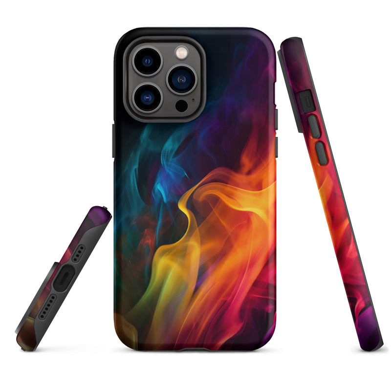 Load image into Gallery viewer, Pride Fire iPhone Case Hardshell 3D Wrap Thermal CREATIVETECH
