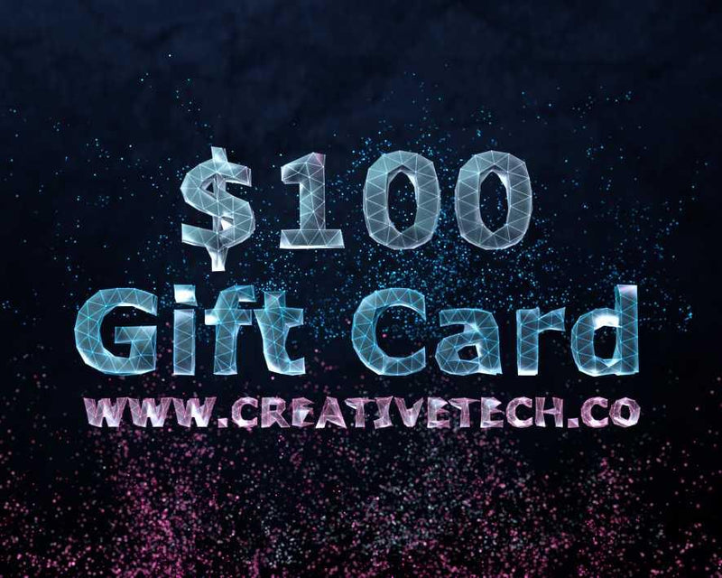 Load image into Gallery viewer, CREATIVETECH Digital Gift Card $100 CREATIVETECH