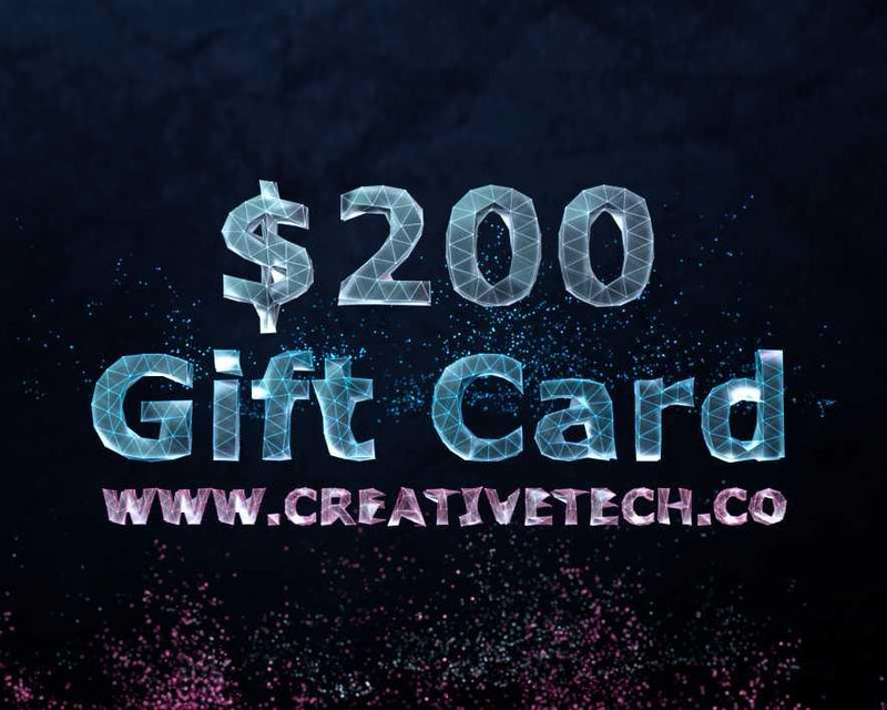 Load image into Gallery viewer, CREATIVETECH Digital Gift Card $200 CREATIVETECH