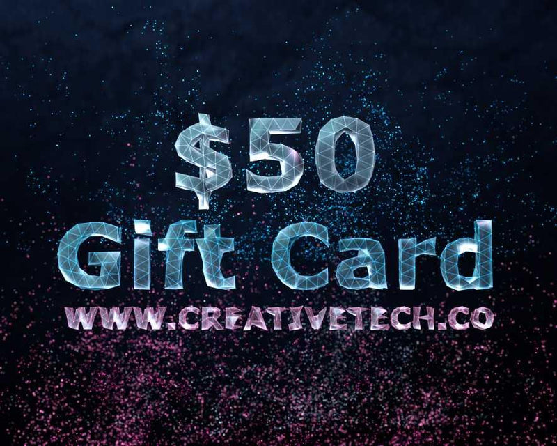 Load image into Gallery viewer, CREATIVETECH Digital Gift Card $50 CREATIVETECH
