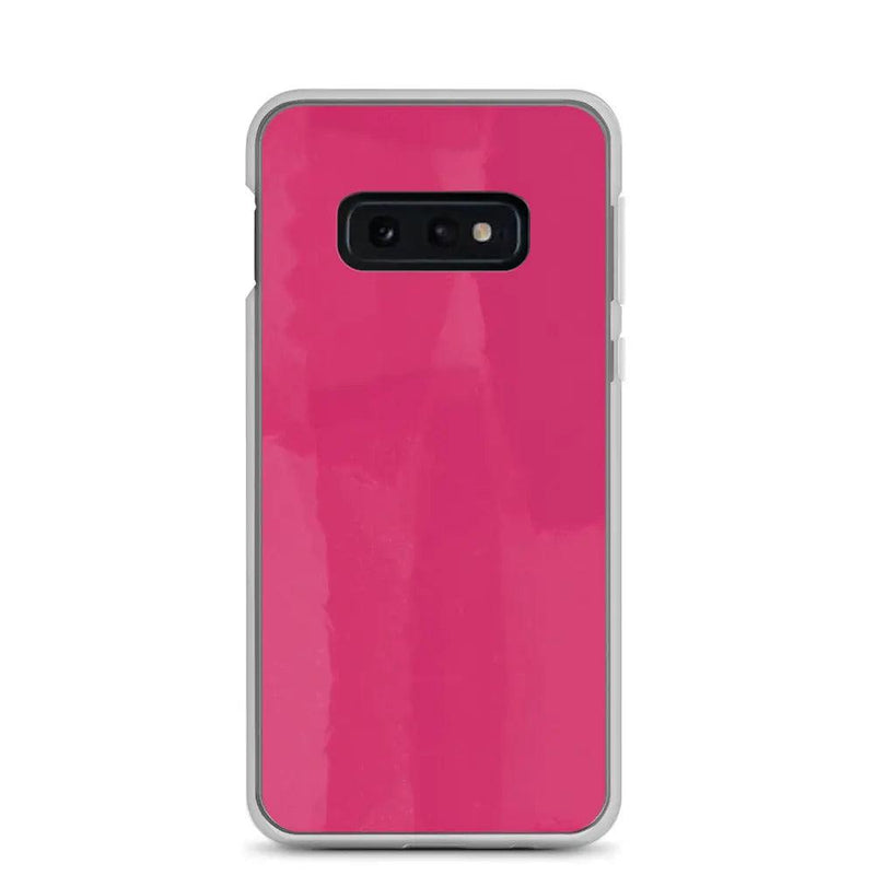 Load image into Gallery viewer, Colorful Berry Red Pink Industrial Paint Style Flexible Clear Samsung Case Bump Resistant Corners CREATIVETECH