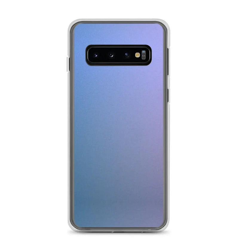 Load image into Gallery viewer, Colorful Blue Violet Screen Flexible Clear Samsung Case Bump Resistant Corners CREATIVETECH