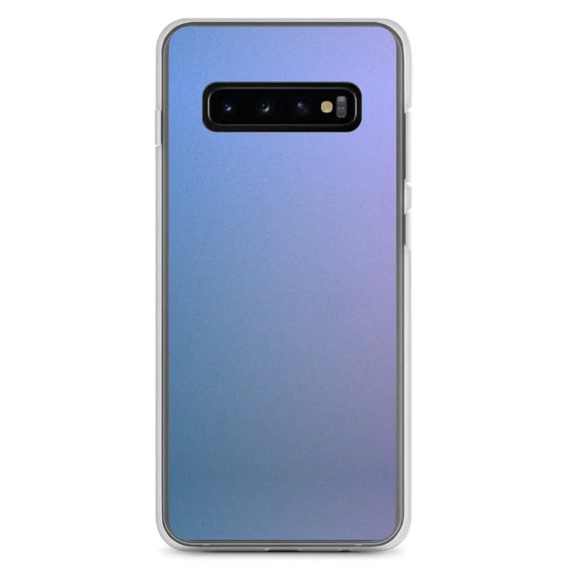 Load image into Gallery viewer, Colorful Blue Violet Screen Flexible Clear Samsung Case Bump Resistant Corners CREATIVETECH