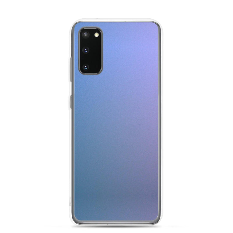 Load image into Gallery viewer, Colorful Blue Violet Screen Flexible Clear Samsung Case Bump Resistant Corners CREATIVETECH