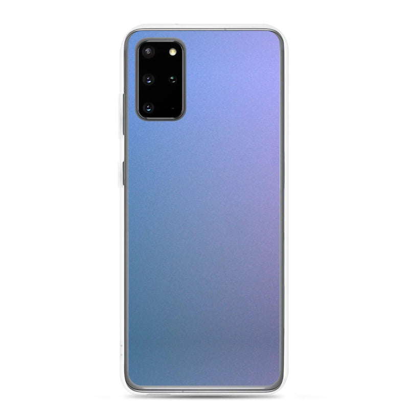 Load image into Gallery viewer, Colorful Blue Violet Screen Flexible Clear Samsung Case Bump Resistant Corners CREATIVETECH