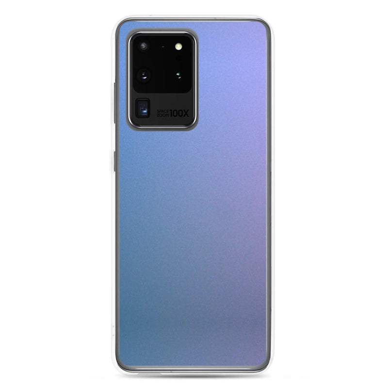 Load image into Gallery viewer, Colorful Blue Violet Screen Flexible Clear Samsung Case Bump Resistant Corners CREATIVETECH