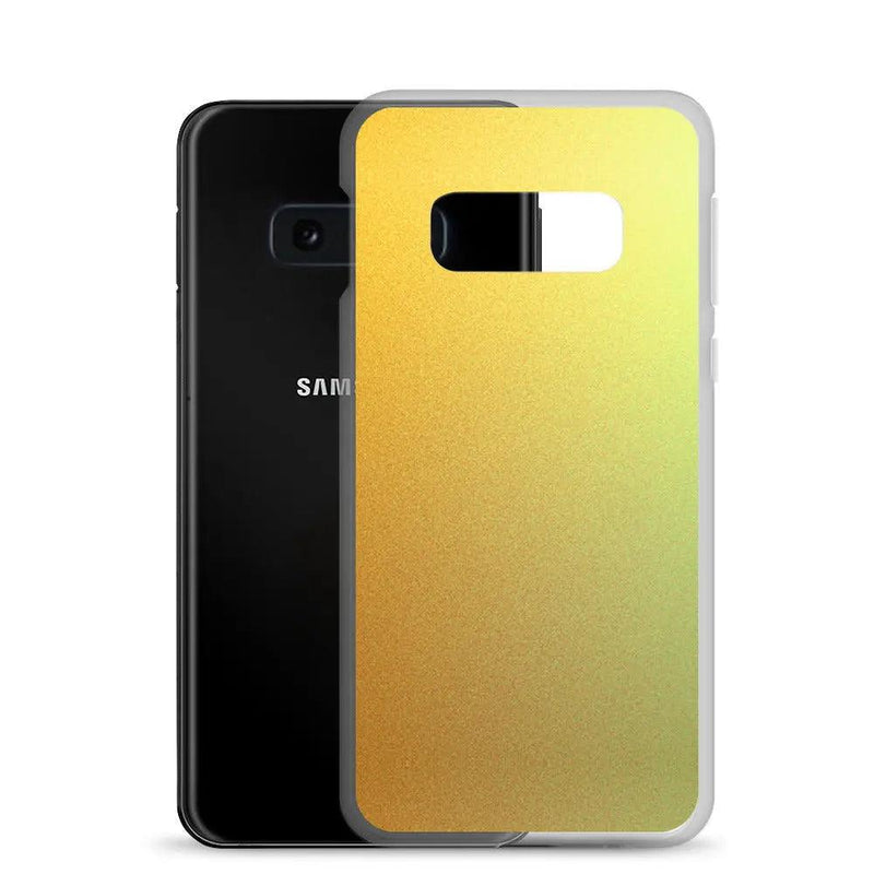 Load image into Gallery viewer, Colorful Green Orange Flexible Clear Samsung Case Bump Resistant Corners CREATIVETECH