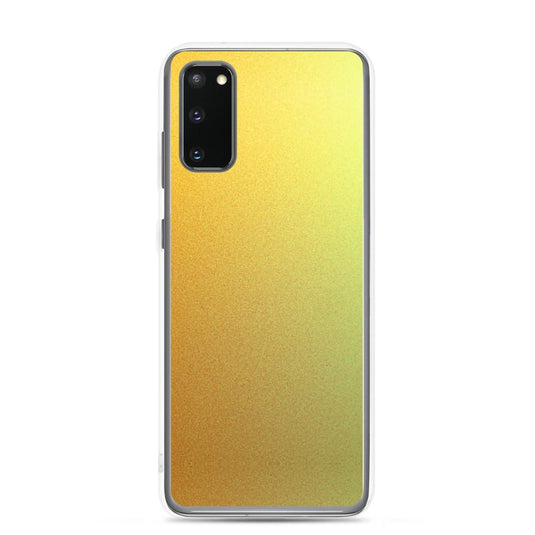 Colorful Green Orange Flexible Clear Samsung Case Bump Resistant Corners CREATIVETECH