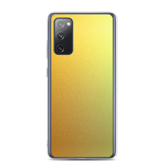 Colorful Green Orange Flexible Clear Samsung Case Bump Resistant Corners CREATIVETECH