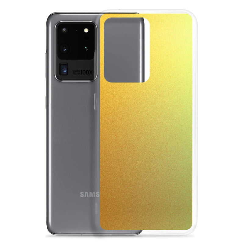 Load image into Gallery viewer, Colorful Green Orange Flexible Clear Samsung Case Bump Resistant Corners CREATIVETECH