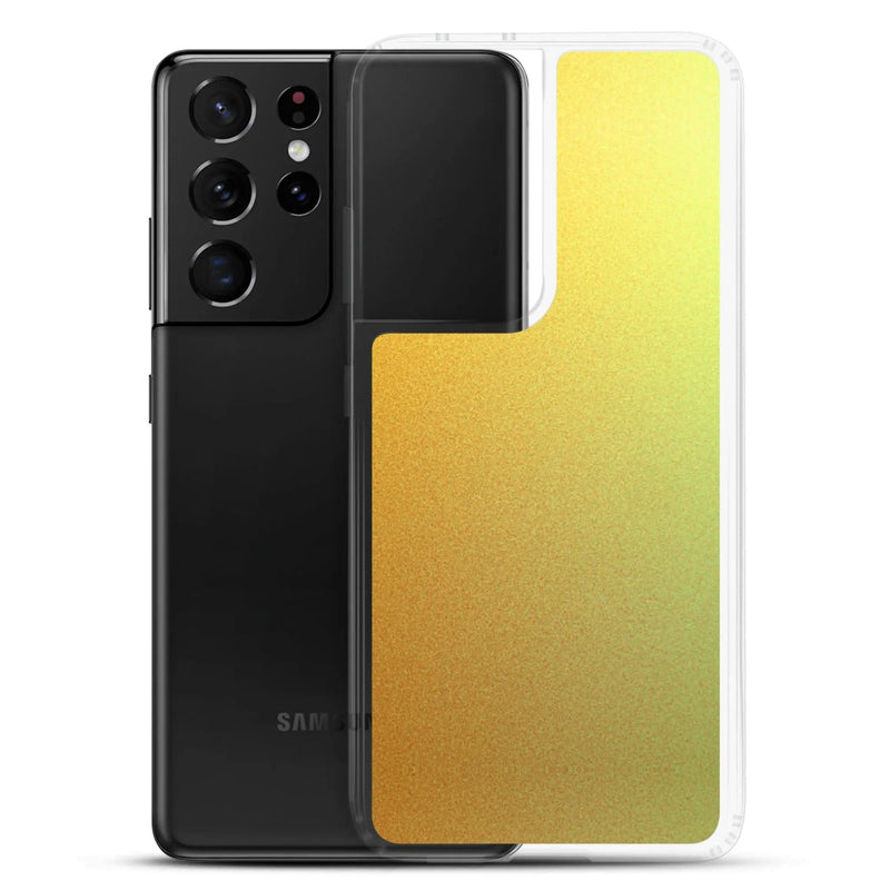 Load image into Gallery viewer, Colorful Green Orange Flexible Clear Samsung Case Bump Resistant Corners CREATIVETECH