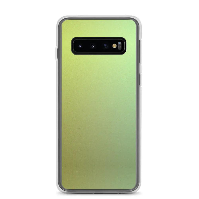 Load image into Gallery viewer, Colorful Green Yellow Screen Flexible Clear Samsung Case Bump Resistant Corners CREATIVETECH