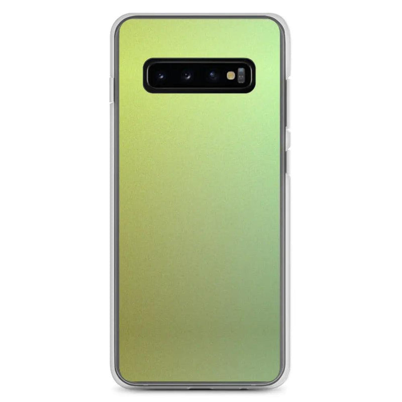 Load image into Gallery viewer, Colorful Green Yellow Screen Flexible Clear Samsung Case Bump Resistant Corners CREATIVETECH