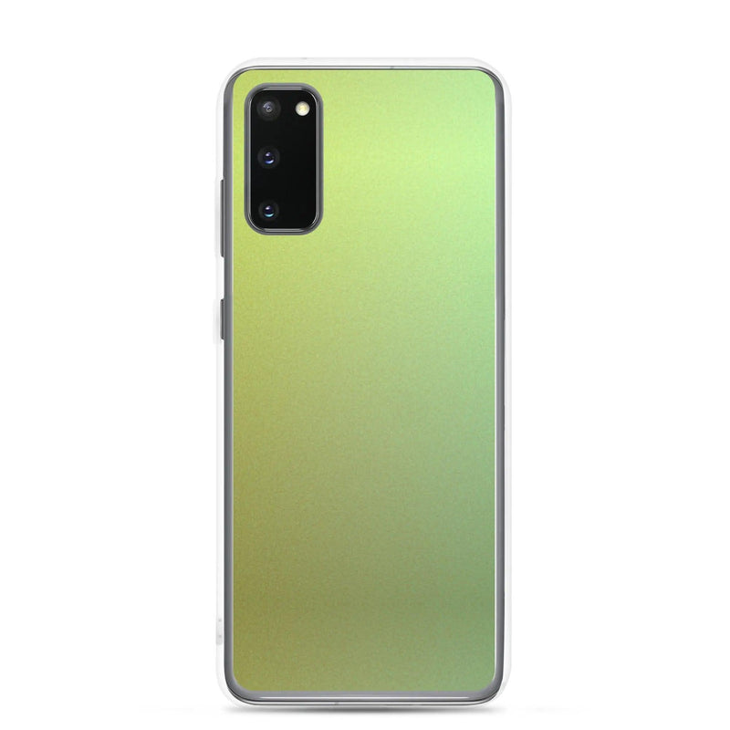 Load image into Gallery viewer, Colorful Green Yellow Screen Flexible Clear Samsung Case Bump Resistant Corners CREATIVETECH