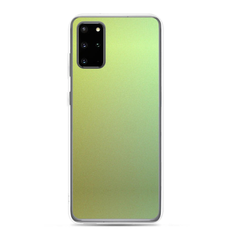 Load image into Gallery viewer, Colorful Green Yellow Screen Flexible Clear Samsung Case Bump Resistant Corners CREATIVETECH