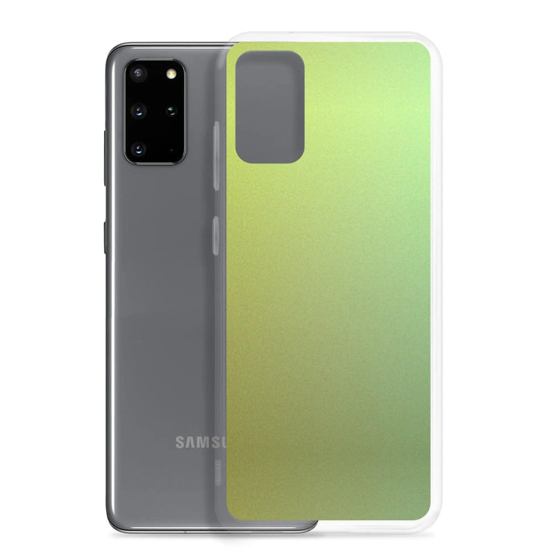 Load image into Gallery viewer, Colorful Green Yellow Screen Flexible Clear Samsung Case Bump Resistant Corners CREATIVETECH