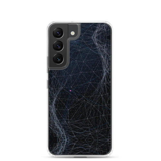 Dark Cyber Flexible Clear Samsung Case Bump Resistant Corners CREATIVETECH