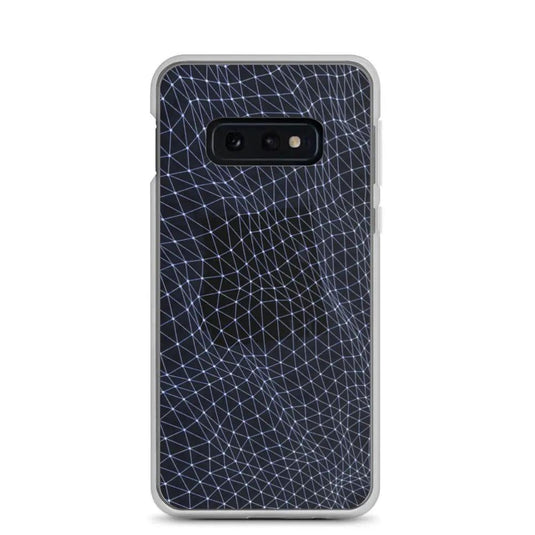 Dark Polygon Flexible Clear Samsung Case Bump Resistant Corners CREATIVETECH