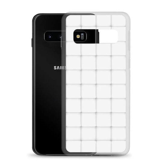 Gentle White Squishy Style Flexible Clear Samsung Case Bump Resistant Corners CREATIVETECH