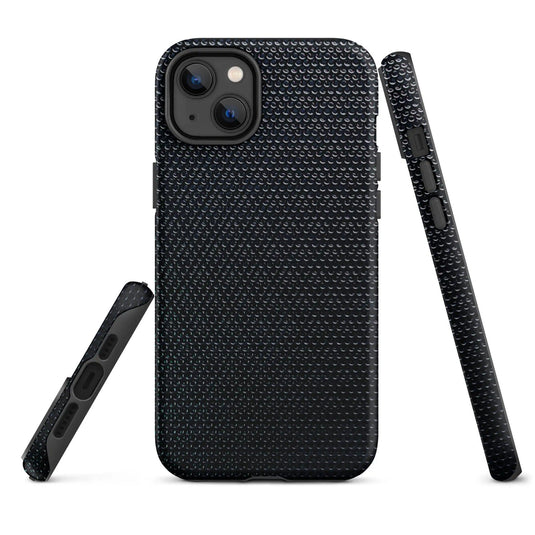 Industrial Tech Metal Double Layered Impact Resistant Tough iPhone Case 3D Wrap Matte or Glossy Finish CREATIVETECH