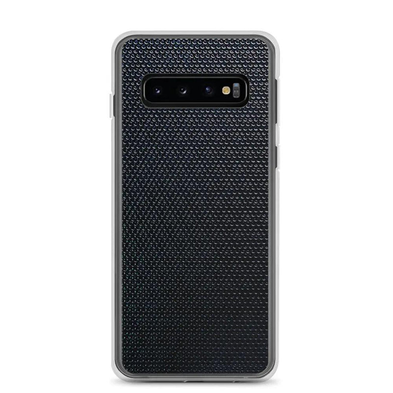 Load image into Gallery viewer, Industrial Tech Metal Grid Flexible Clear Samsung Case Bump Resistant Corners CREATIVETECH
