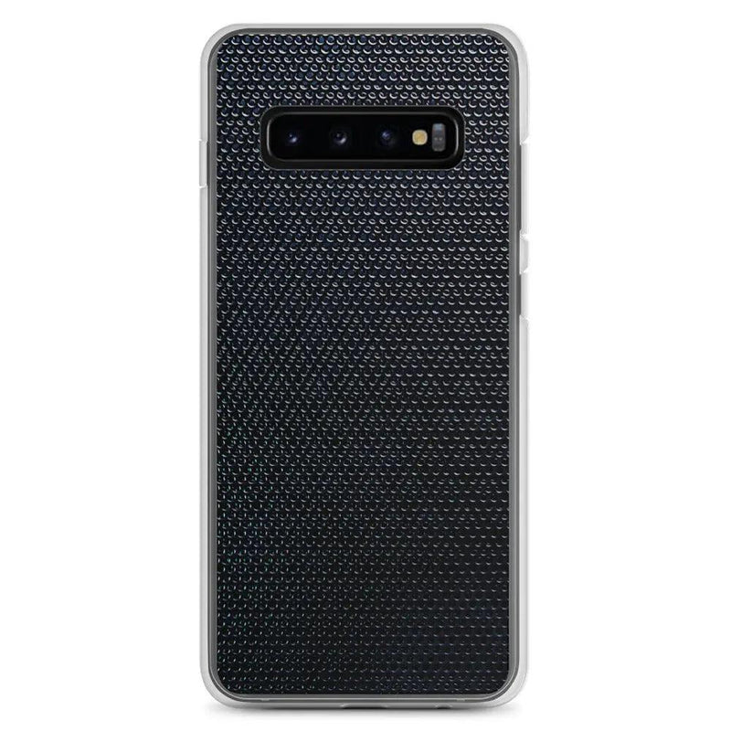 Load image into Gallery viewer, Industrial Tech Metal Grid Flexible Clear Samsung Case Bump Resistant Corners CREATIVETECH