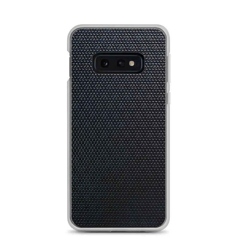 Load image into Gallery viewer, Industrial Tech Metal Grid Flexible Clear Samsung Case Bump Resistant Corners CREATIVETECH