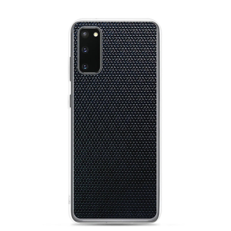 Load image into Gallery viewer, Industrial Tech Metal Grid Flexible Clear Samsung Case Bump Resistant Corners CREATIVETECH