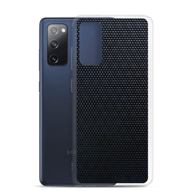 Load image into Gallery viewer, Industrial Tech Metal Grid Flexible Clear Samsung Case Bump Resistant Corners CREATIVETECH