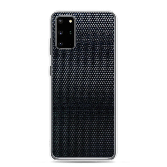 Industrial Tech Metal Grid Flexible Clear Samsung Case Bump Resistant Corners CREATIVETECH